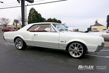 Oldsmobile Cutlass with 20in Budnick Chicane Wheels