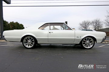 Oldsmobile Cutlass with 20in Budnick Chicane Wheels