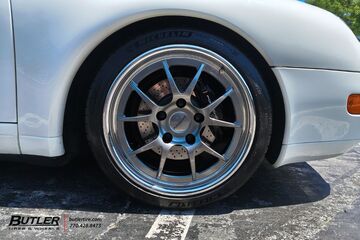 Porsche 911 with 18in Forgeline GA3 Wheels