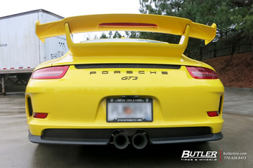 Porsche 911 GT3 with 20in HRE Classic 300 Wheels
