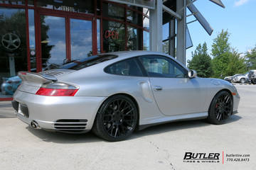 Porsche 911 Turbo with 19in Victor Stabil Wheels
