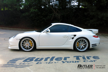 Porsche 911 Turbo with 20in BBS RE-MTSP Wheels