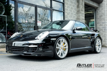 Porsche 911 Turbo with 20in Victor Endurance Wheels