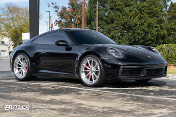 Porsche 992 - 911 Carrera S with 22in 1886 Forged G010 Wheels