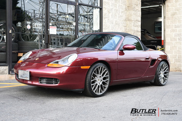 Porsche Boxster with 19in Victor Stabil Wheels