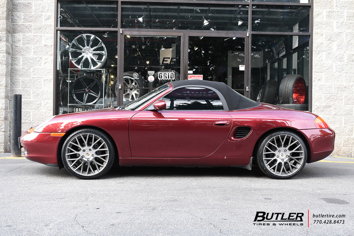 Porsche Boxster with 19in Victor Stabil Wheels