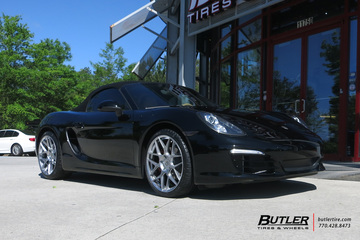 Porsche Boxster with 20in HRE FF01 Wheels