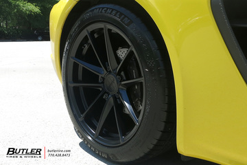 Porsche Cayman with 19in Victor Zuffen Wheels