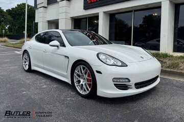 Porsche Panamera with 20in Avant Garde Ruger Mesh Wheels