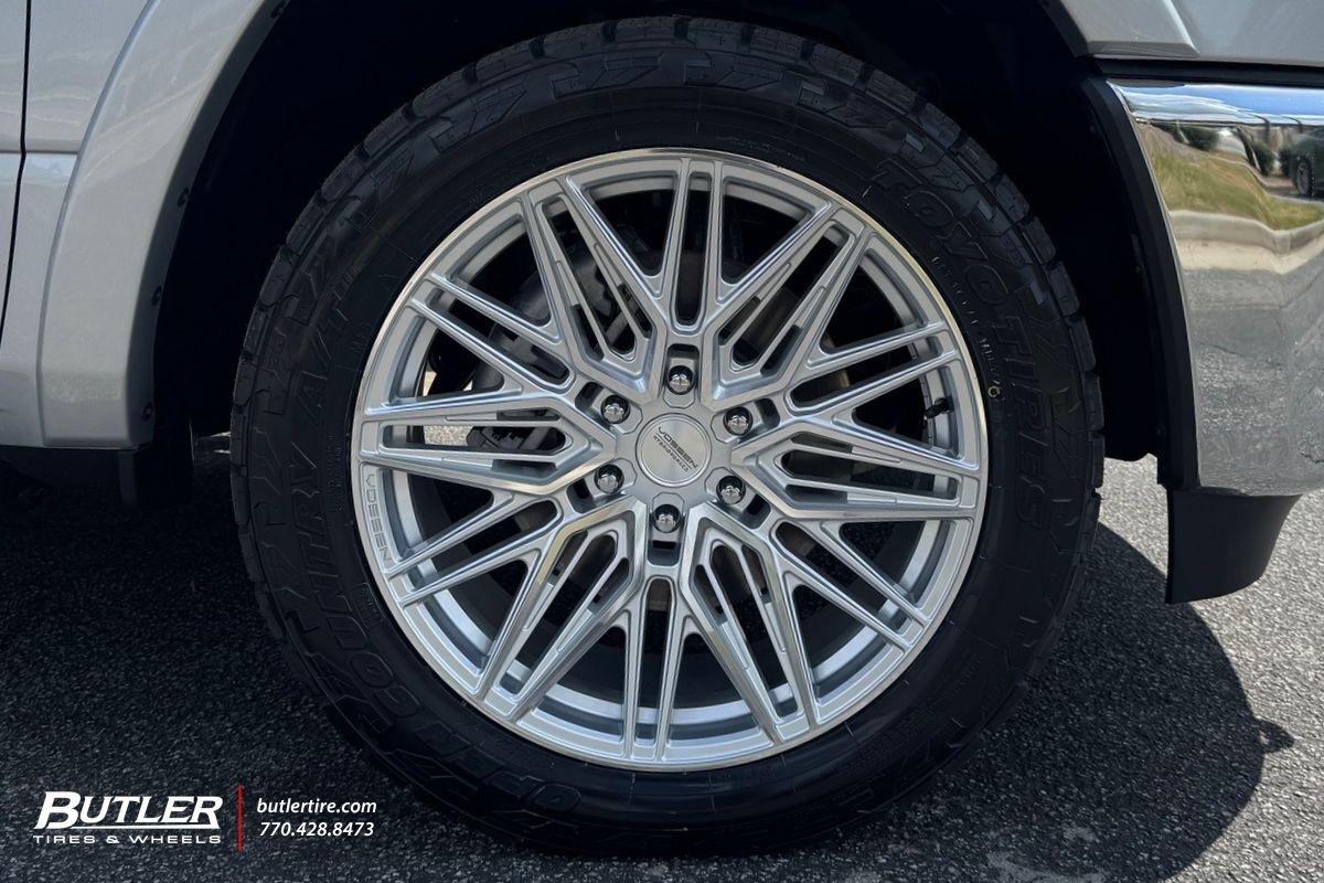 Ram 1500 with 22in Vossen HF7 Wheels