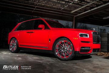 Rolls Royce Cullinan with 24in Forgiato Tec 3.6 Wheels