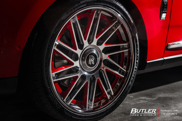 Rolls Royce Cullinan with 24in Forgiato Tec 3.6 Wheels