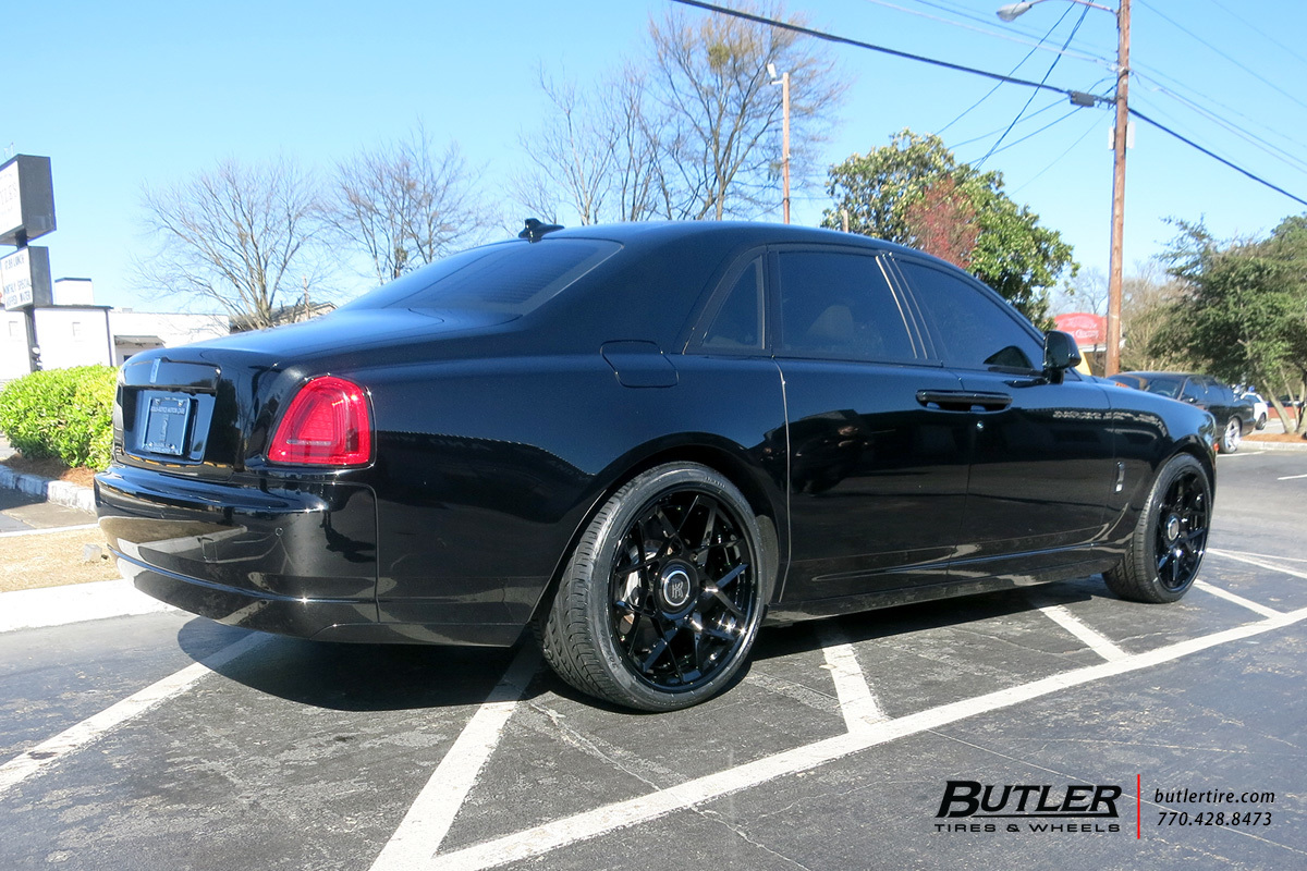 Rolls Royce Ghost with 22in AG Luxury AGL55 Wheels