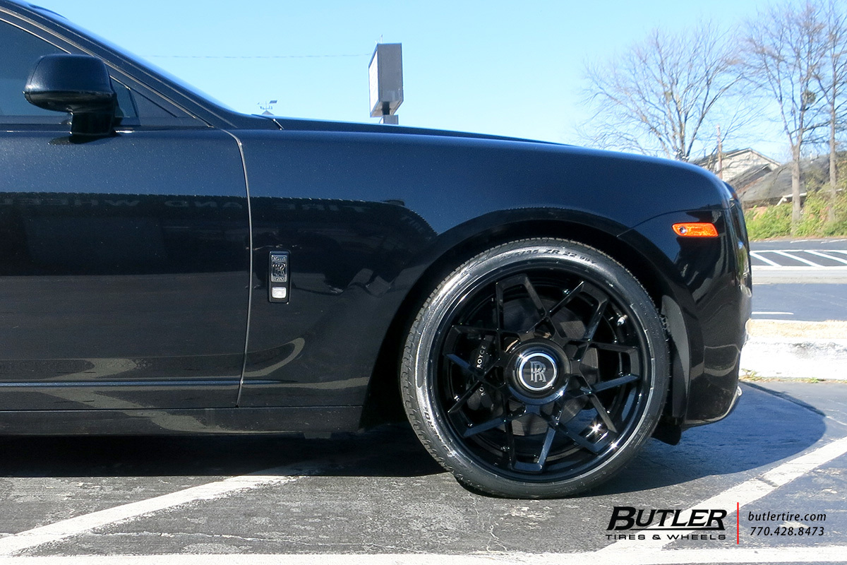 Rolls Royce Ghost with 22in AG Luxury AGL55 Wheels