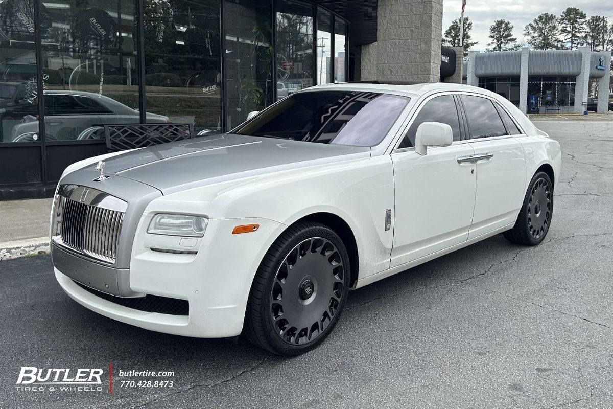 Rolls Royce Ghost with 22in Asanti Aristocrat Wheels