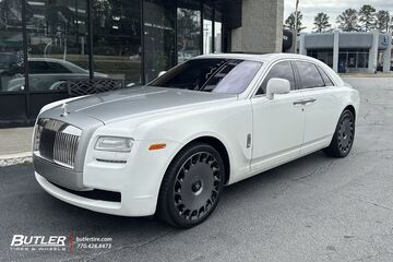 Rolls Royce Ghost with 22in Asanti Aristocrat Wheels