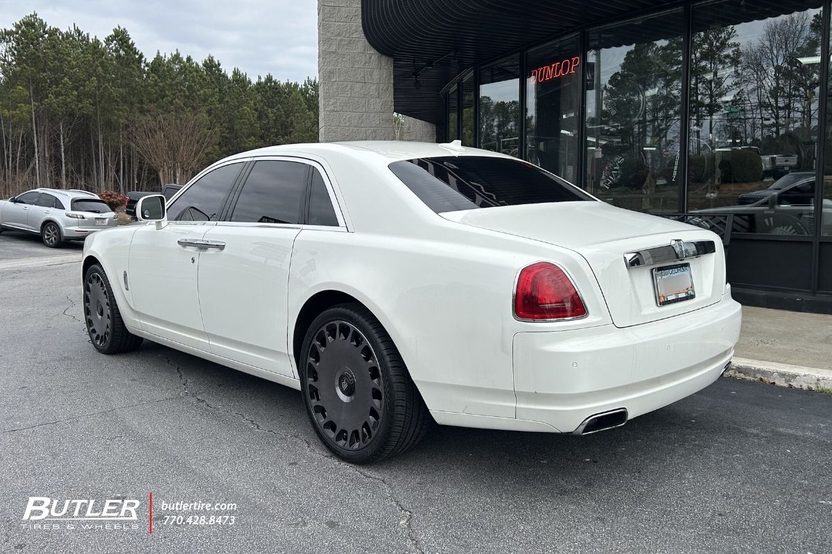 Rolls Royce Ghost with 22in Asanti Aristocrat Wheels