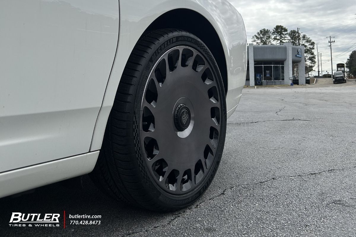 Rolls Royce Ghost with 22in Asanti Aristocrat Wheels