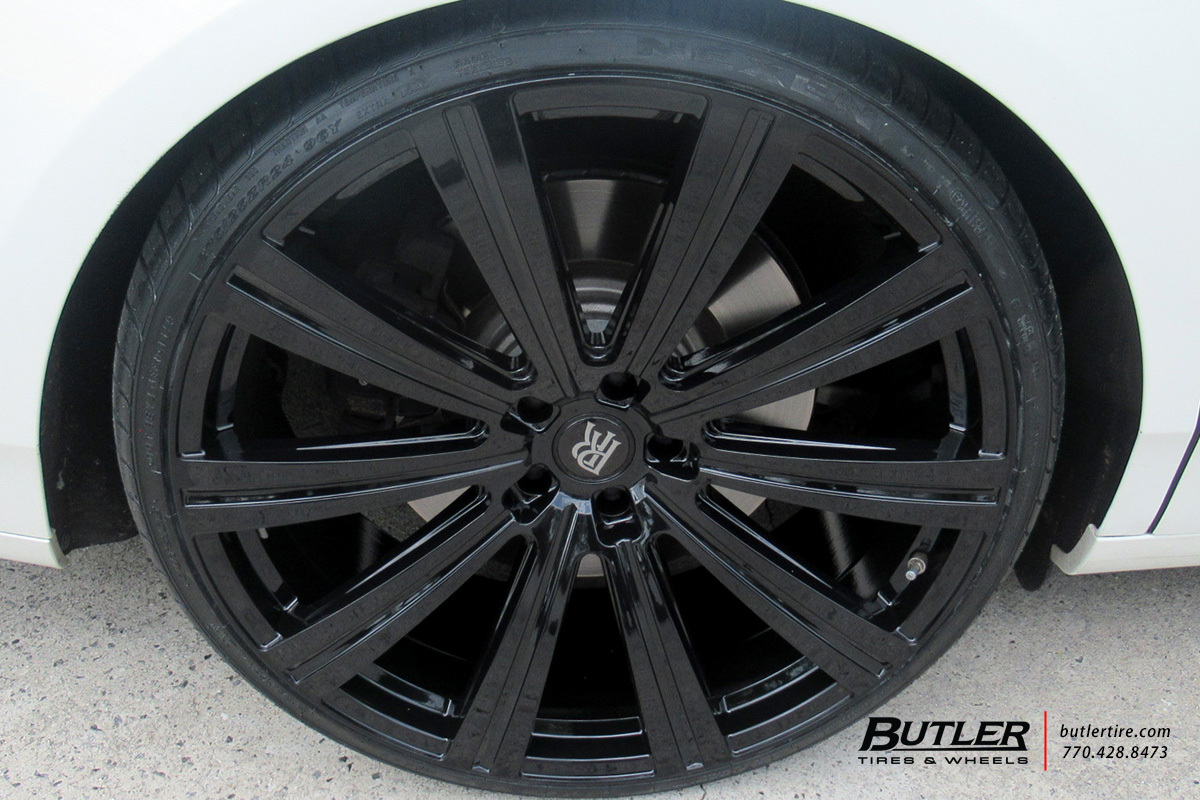 Rolls Royce Ghost with 24in Avant Garde AGL-Vanguard Wheels