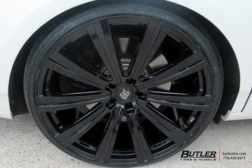 Rolls Royce Ghost with 24in Avant Garde AGL-Vanguard Wheels