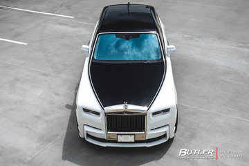 Rolls Royce Phantom with 24in Custom Foerged Wheels