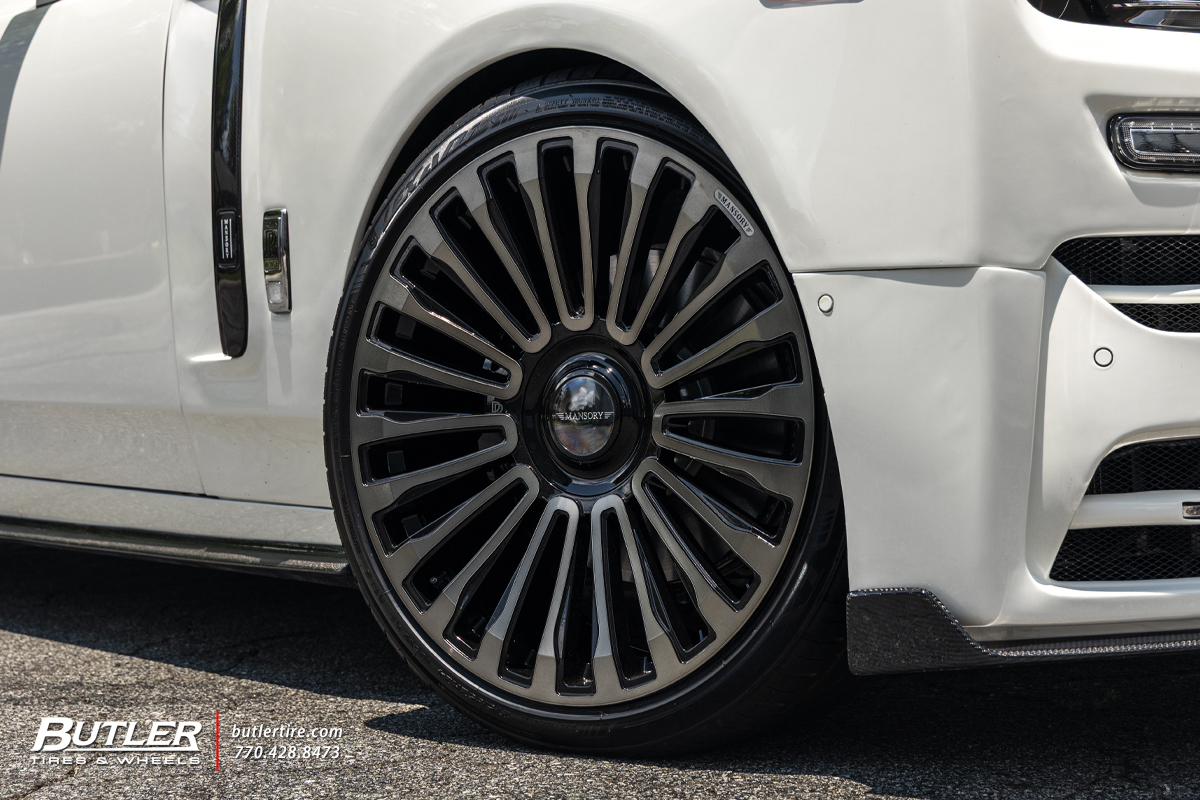 Rolls Royce Phantom with 24in Mansory Wheels