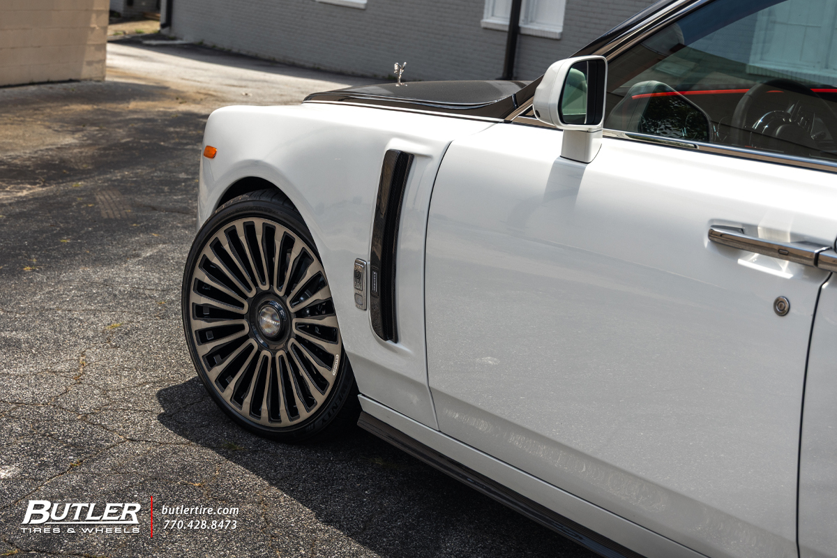 Rolls Royce Phantom with 24in Mansory Wheels