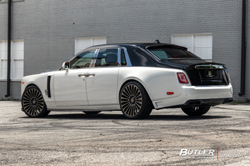 Rolls Royce Phantom with 24in Mansory Wheels