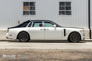 Rolls Royce Phantom with 24in Mansory Wheels