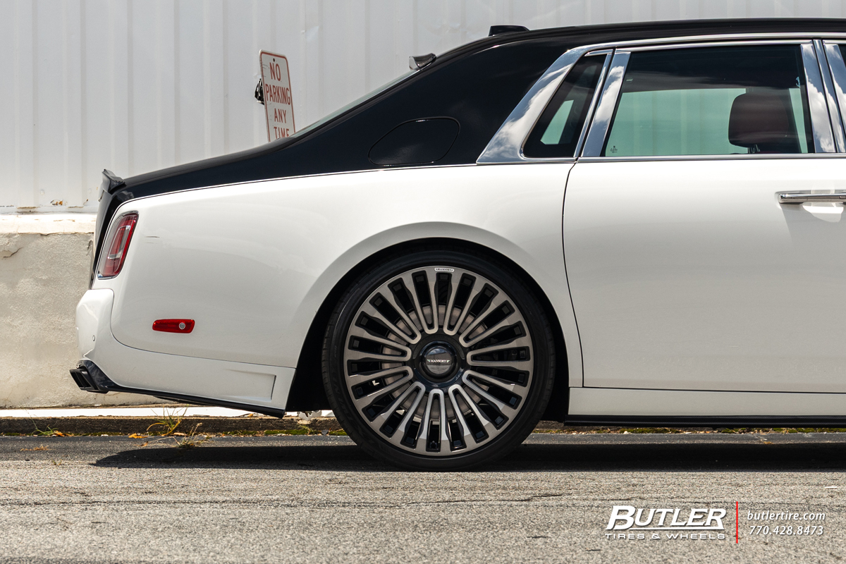 Rolls Royce Phantom with 24in Mansory Wheels