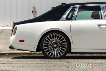 Rolls Royce Phantom with 24in Mansory Wheels