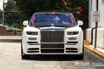 Rolls Royce Phantom with 24in Mansory Wheels