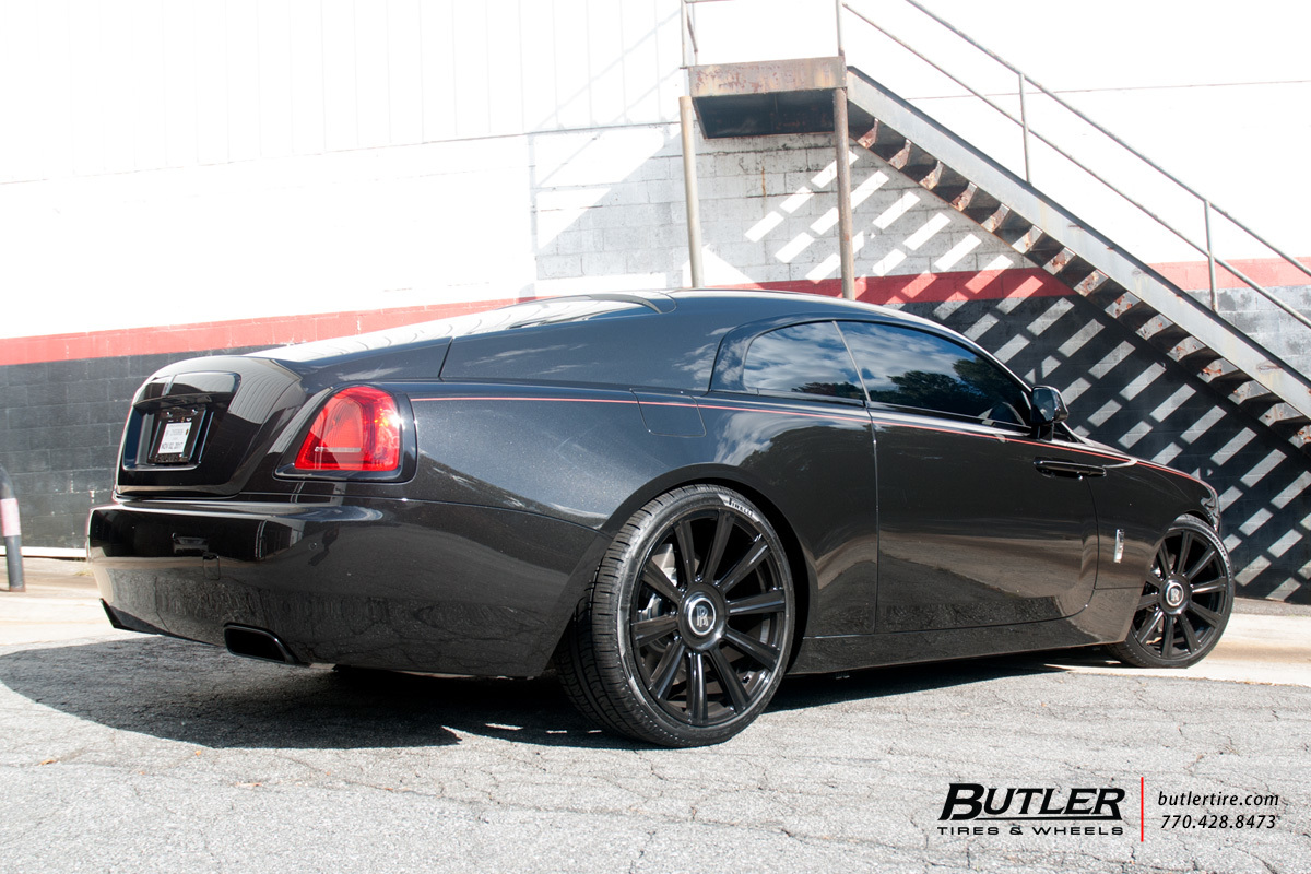 Rolls Royce Wraith with 22in Avant Garde AGL11 Wheels