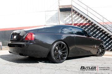 Rolls Royce Wraith with 22in Avant Garde AGL11 Wheels