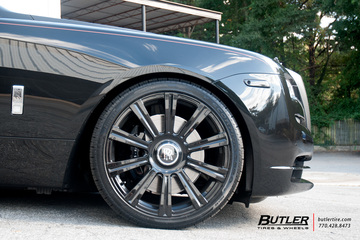 Rolls Royce Wraith with 22in Avant Garde AGL11 Wheels
