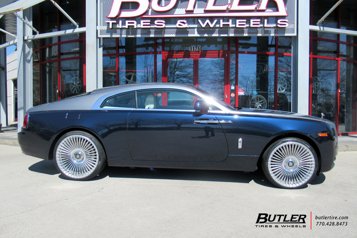 Rolls Royce Wraith with 24in AG Luxury AGL45 Wheels