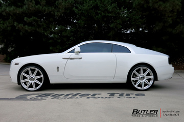 Rolls Royce Wraith with 24in Avant Garde AGL22 Wheels