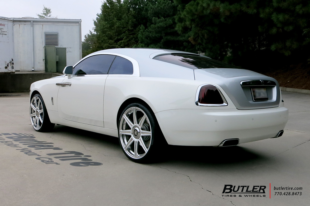 Rolls Royce Wraith with 24in Avant Garde AGL22 Wheels