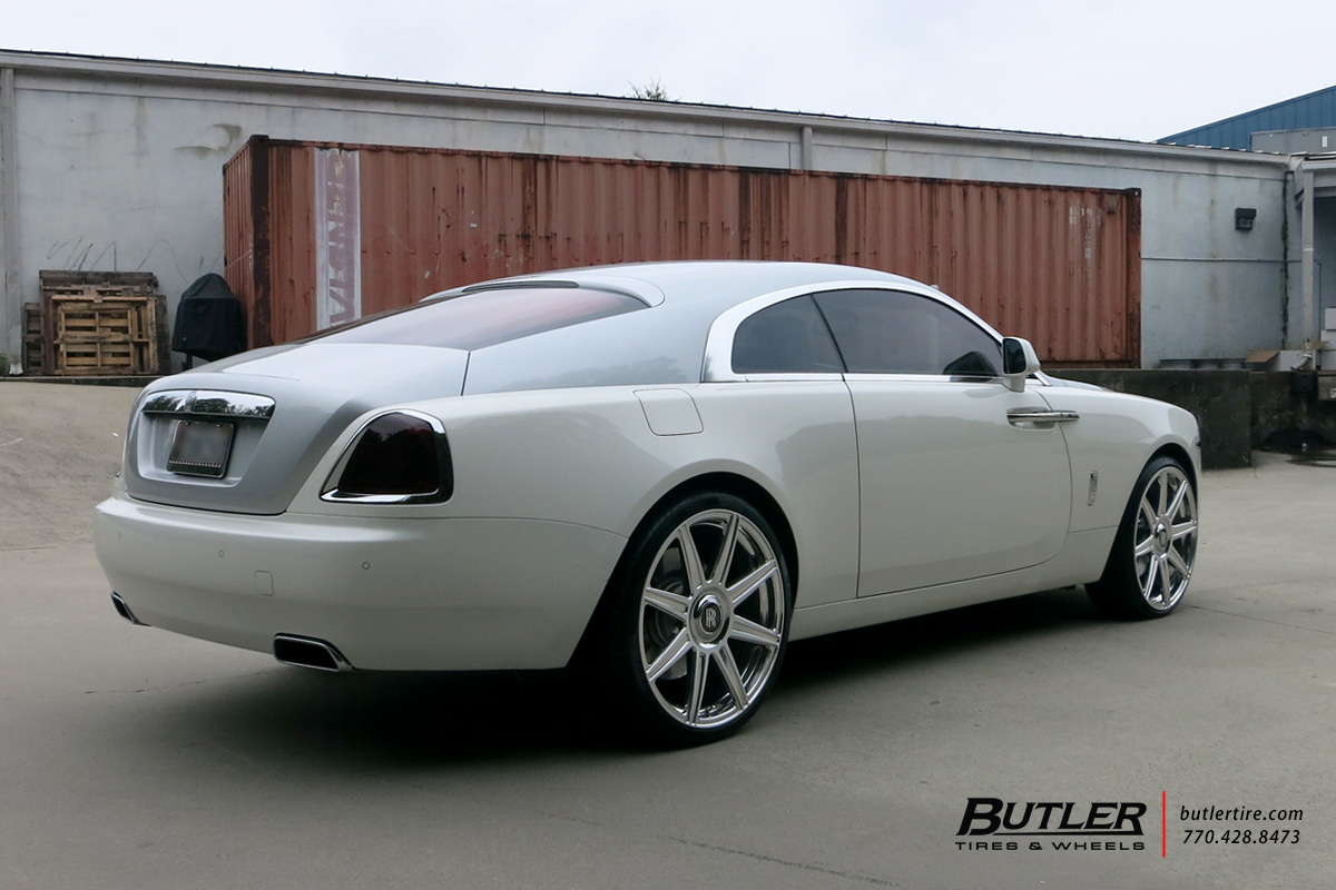 Rolls Royce Wraith with 24in Avant Garde AGL22 Wheels