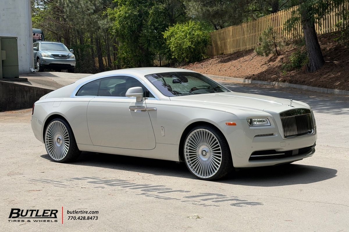 Rolls Royce Wraith with 24in RR16 Wheels