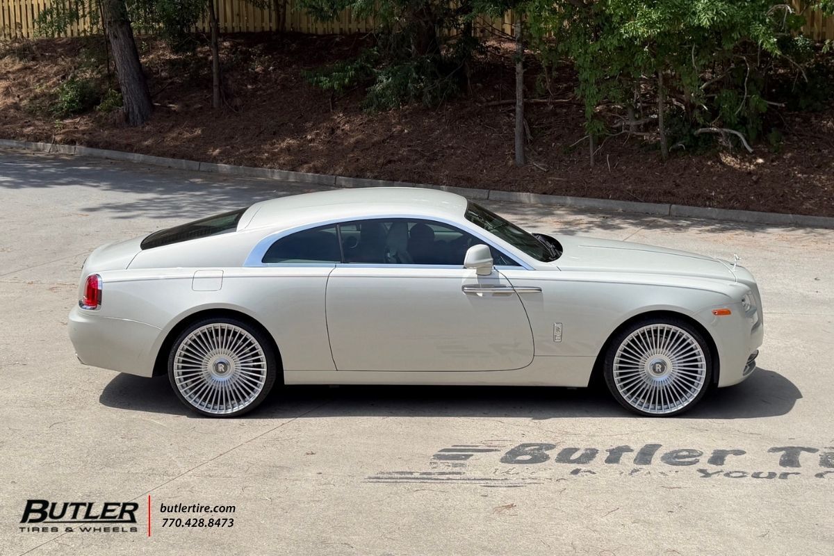 Rolls Royce Wraith with 24in RR16 Wheels