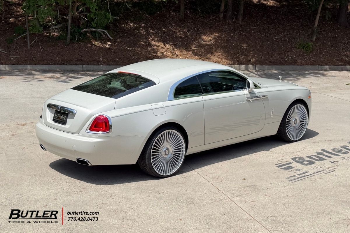 Rolls Royce Wraith with 24in RR16 Wheels