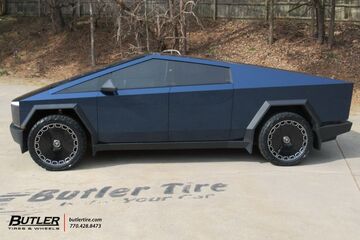 Tesla Cyber Truck with 24in Giovanna Sicily Wheels