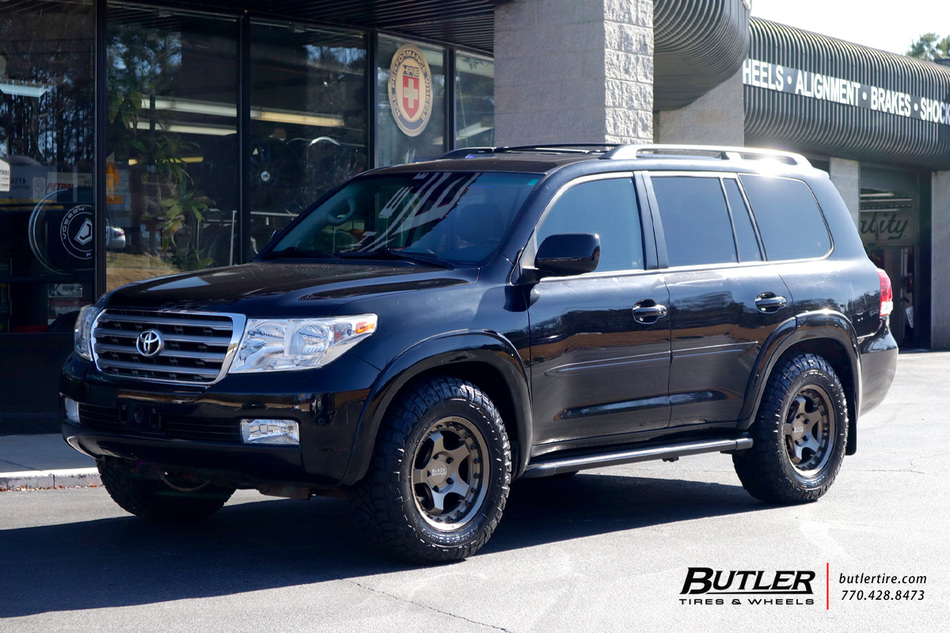 Toyota Land Cruiser with 18in Black Rhino Bantam Wheels exclusively ...