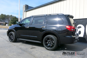 Toyota Sequoia with 20in Black Rhino Mozambique Wheels