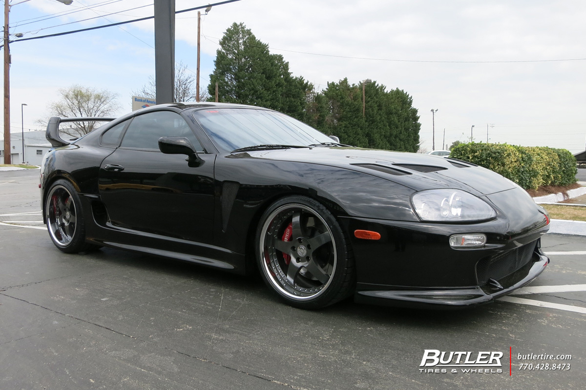 Toyota Supra with 19in iForged Aero Wheels