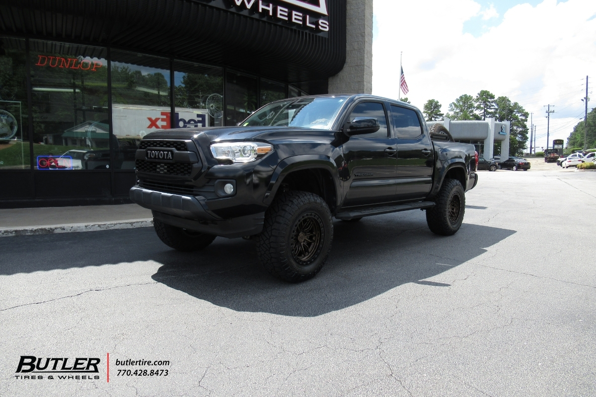 Toyota Tacoma with 17in Arena Hustle  Wheels