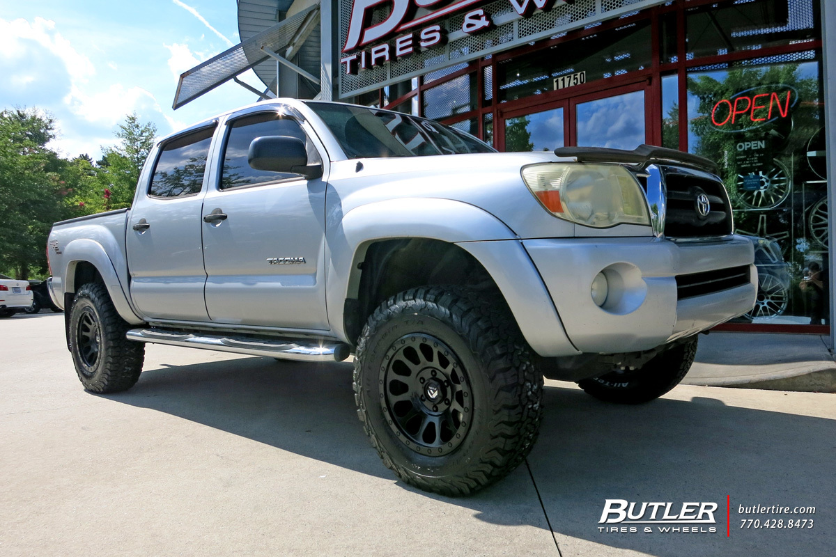 Toyota Tacoma with 17in Fuel Vector Wheels