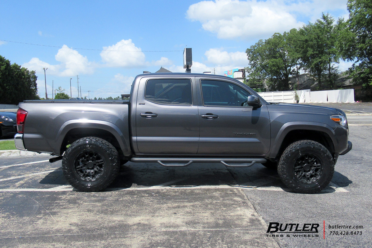 Toyota Tacoma with 17in Level 8 Slingshot Wheels