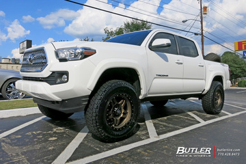 Toyota Tacoma with 18in Fuel Anza Wheels
